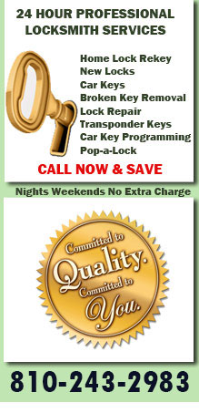 Lockout Services St. Johns Michigan